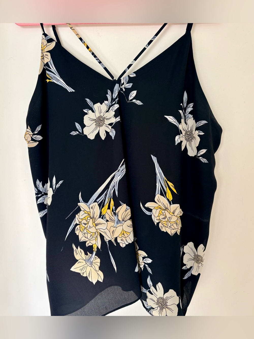 Nine BrittonFloral V-Neck Spaghetti Strap Top, StitchFix Brand, Girls/Date Nite